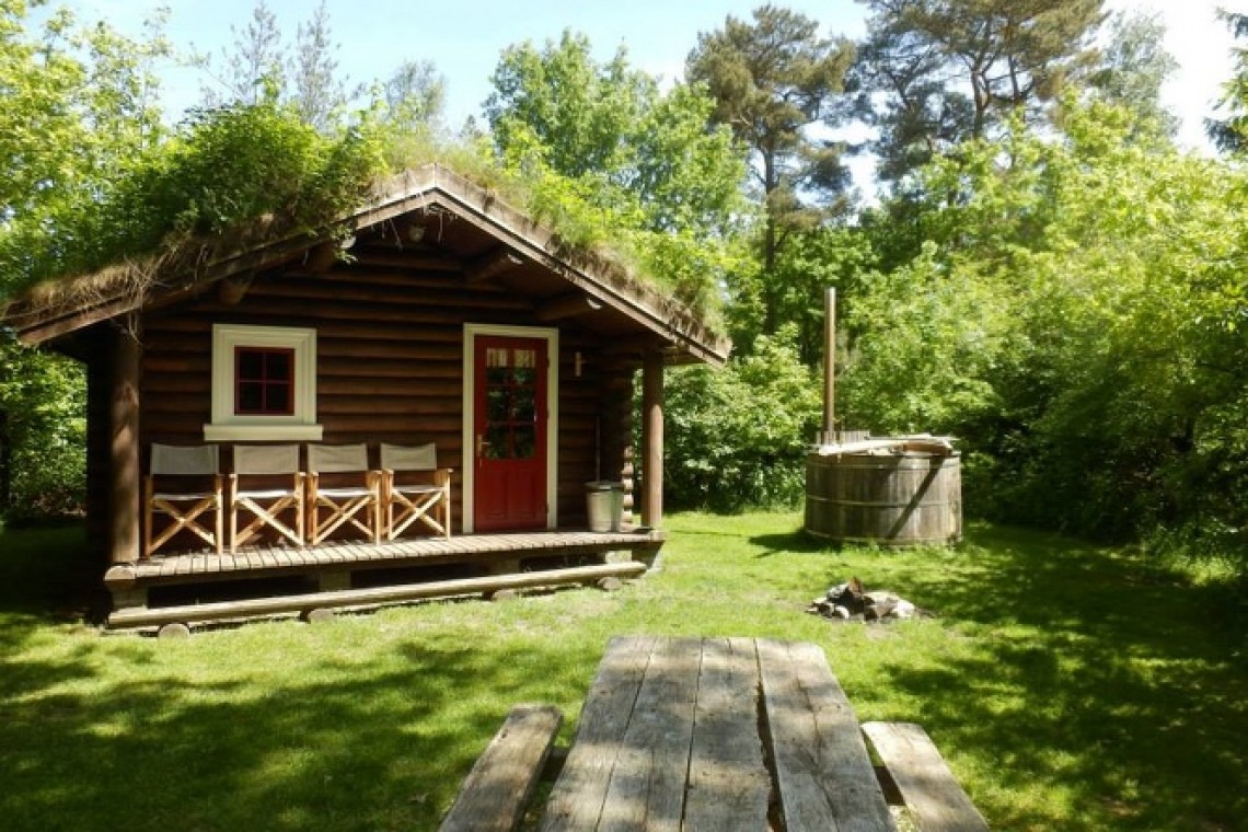luxe accommodatie op Camping Hardenberg